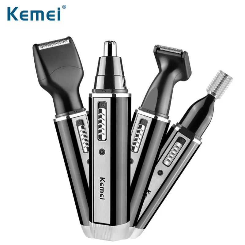 kit de tondeuse multifonctions avec 4 têtes interchangeables