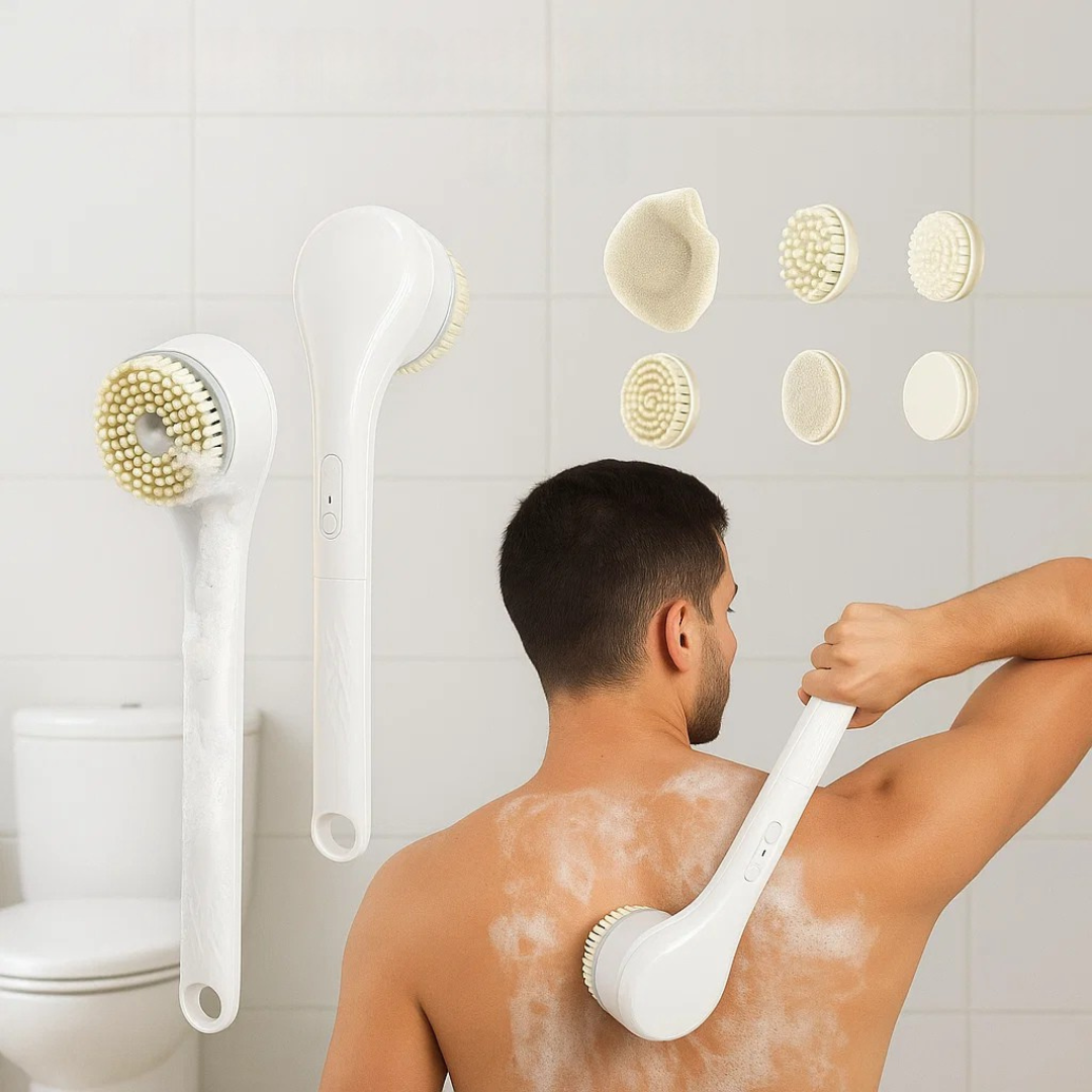 Brosse de Douche Électrique Ultra-Performante 360° - Votre Solution pour une Propreté Inégalée