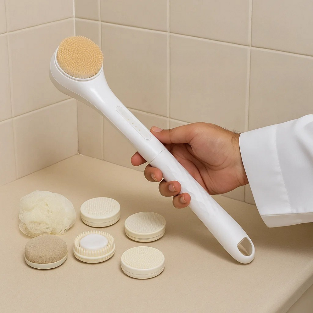 Brosse de Douche Électrique Ultra-Performante 360° - Votre Solution pour une Propreté Inégalée