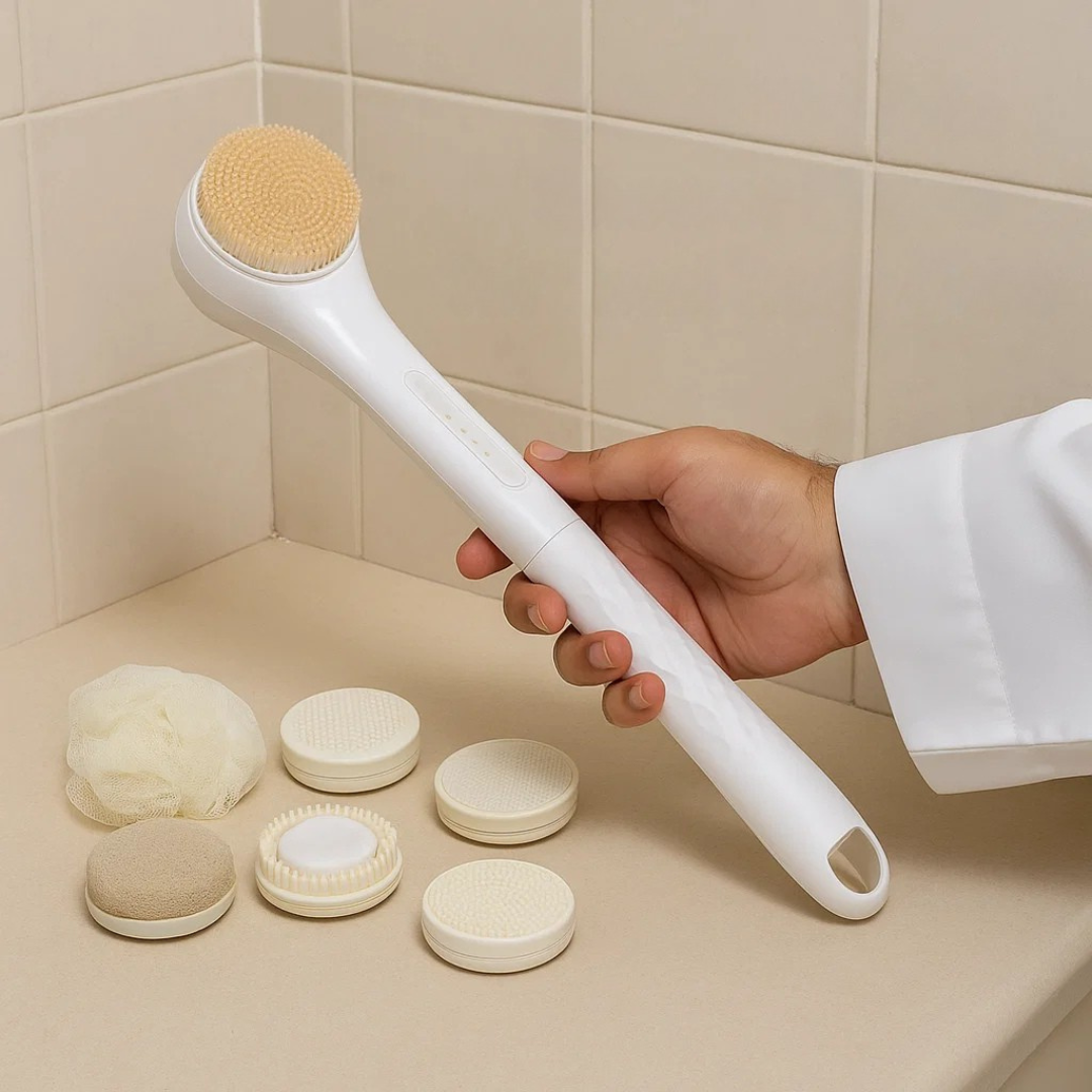 Brosse de Douche Électrique Ultra-Performante 360° - Votre Solution pour une Propreté Inégalée