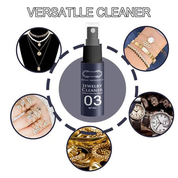 Spray nettoyant pour bijoux