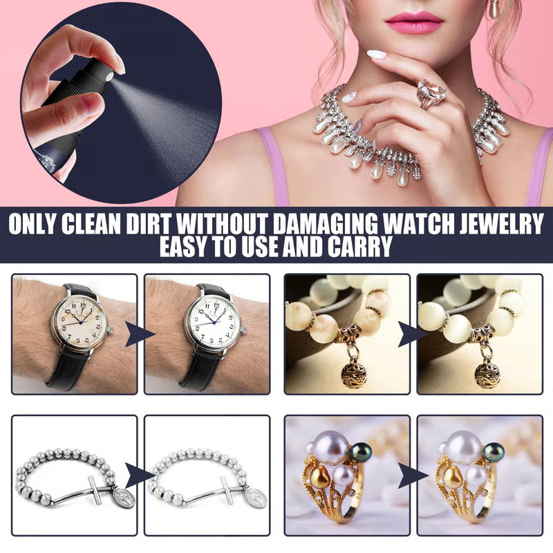 Spray nettoyant pour bijoux
