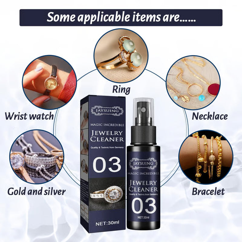 Spray nettoyant pour bijoux