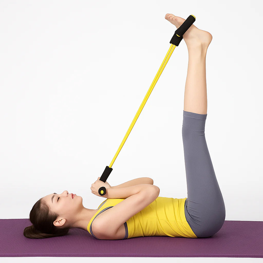 Bande de Fitness Multifonctions- Brûlez le ventre, sculptez le corps à domicile sans salle de sport