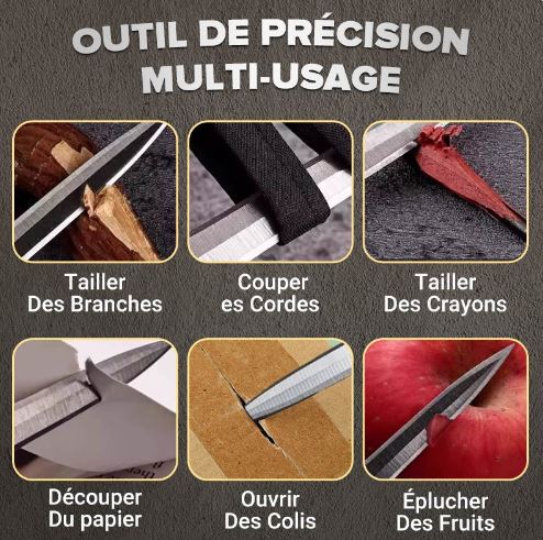 Couteau de secours multifonction ultra-portable