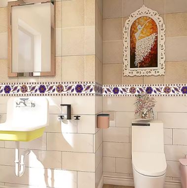 Bande de Décoration Murale Élégante - rouleau de 10 mètre