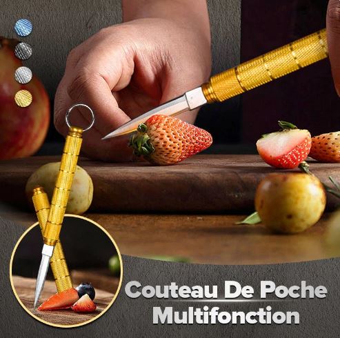 Couteau de secours multifonction ultra-portable