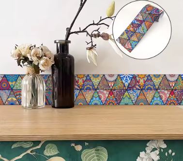 Bande de Décoration Murale Élégante - rouleau de 10 mètre