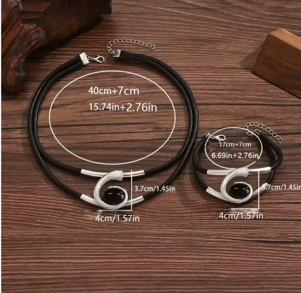Élégance Bohème : Collier + Bracelet