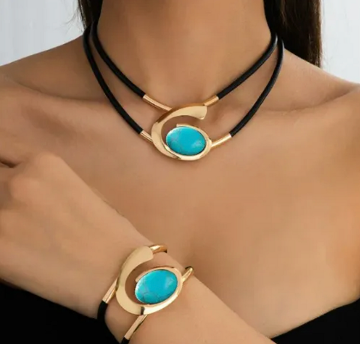 Élégance Bohème : Collier + Bracelet