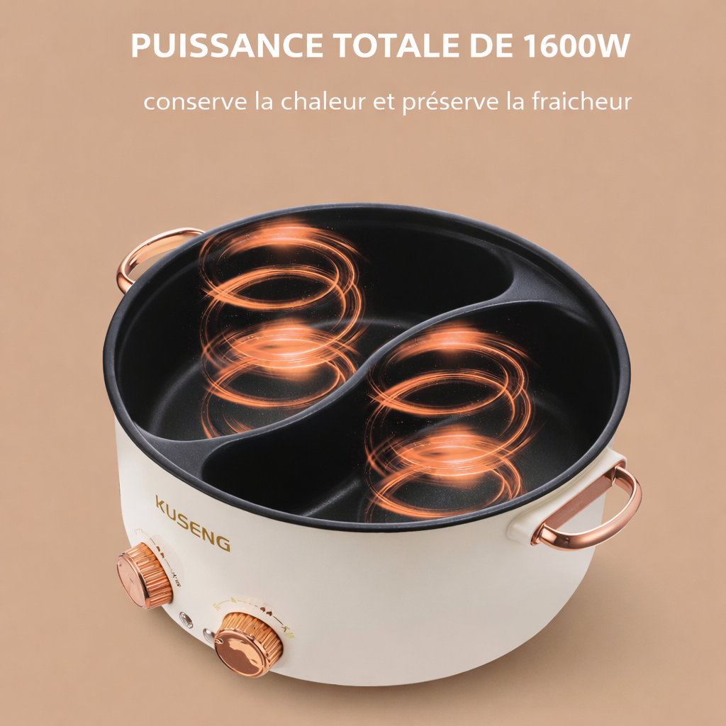 MARMITE ÉLECTRIQUE INTELLIGENTE ANTIADHÉSIVE