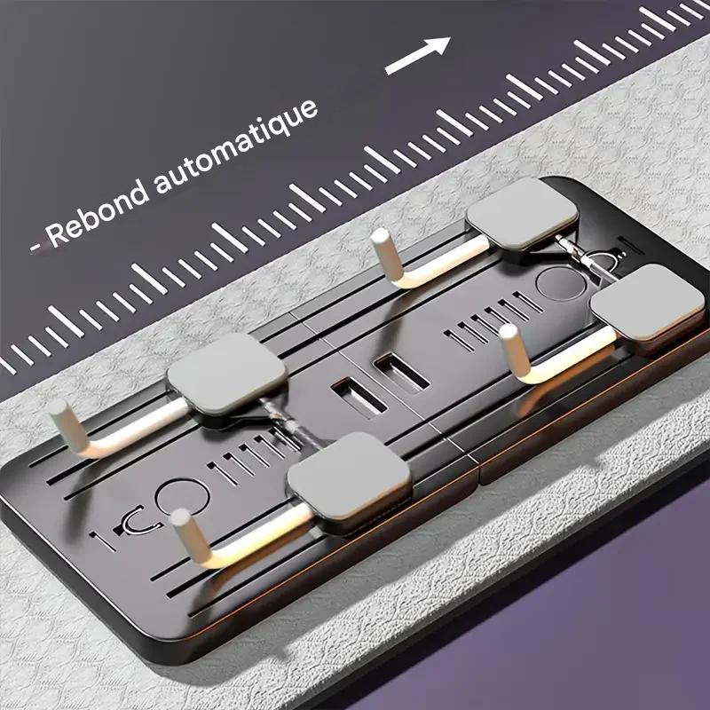 AbdoPro - La Planche de Fitness Multifonctionnelle 8 en 1