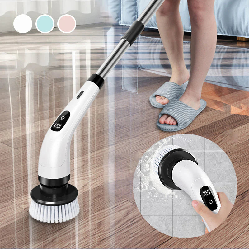 Brosse électrique de nettoyage multifonctions 7 en 1.