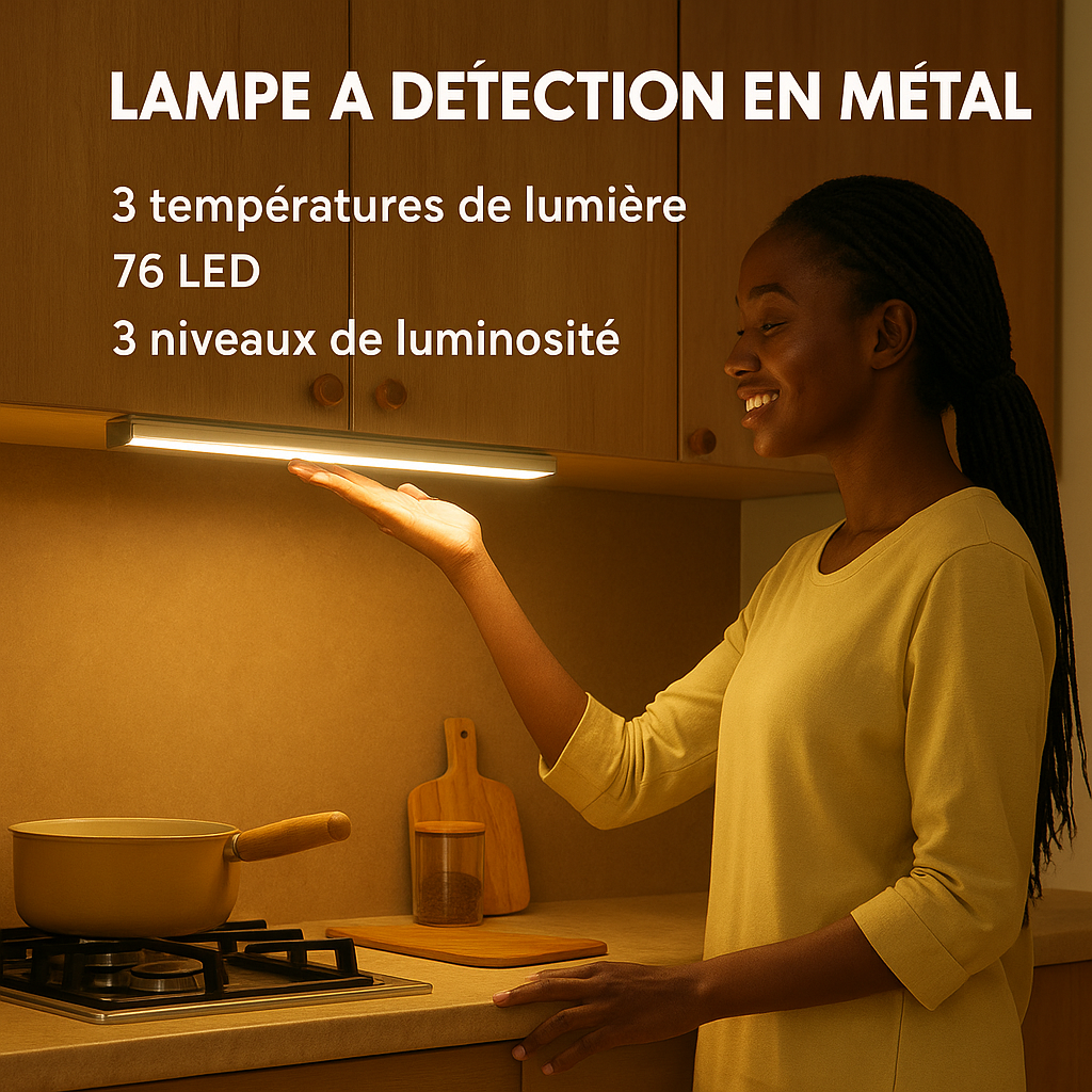 Lumière Magique : Veilleuse LED à Détection de Mouvement
