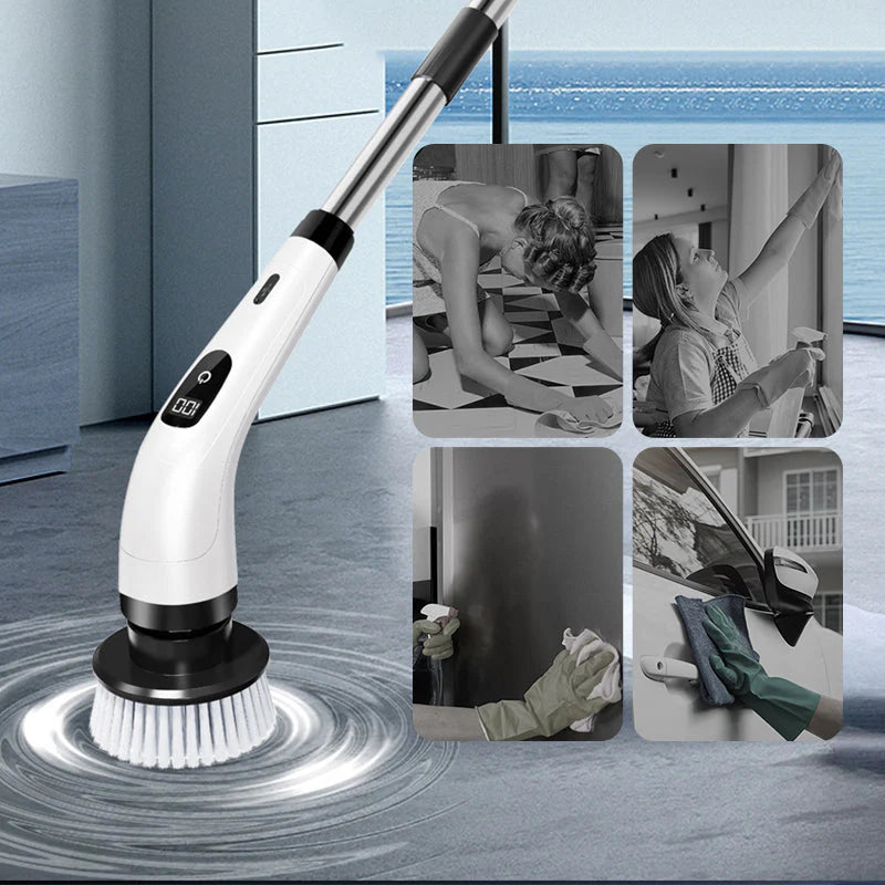 Brosse électrique de nettoyage multifonctions 7 en 1.