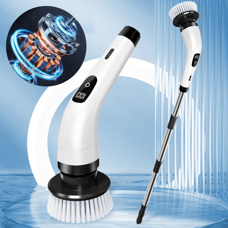 Brosse électrique de nettoyage multifonctions 7 en 1.