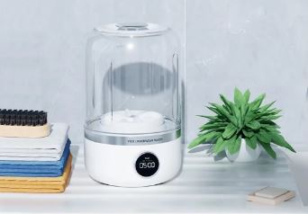 Mini machine à laver qui simplifie la vie pour les petites lessives