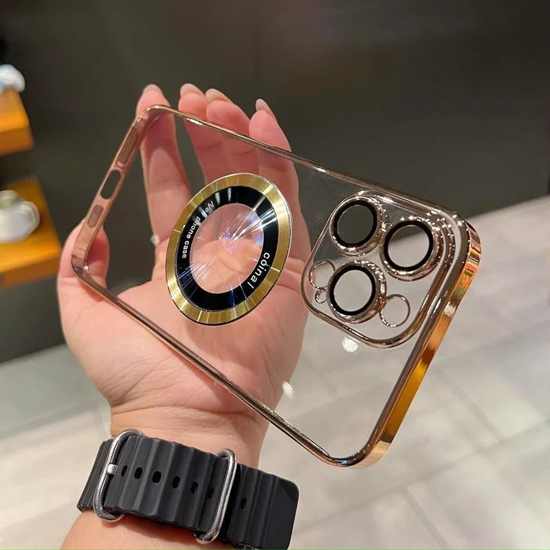 Coque de téléphone portable iPhone avec revêtement électroplaqué