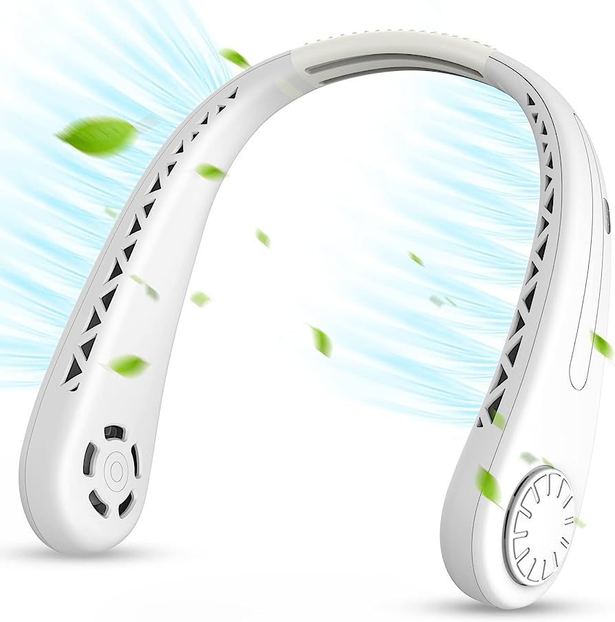 Ventilateur de Cou Ultra-Portable – votre allié contre la chaleur, même sans électricité !